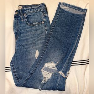 Madewell boyfriend jeans